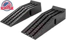 Par De Rampas De Plastico Para Vehiculo Con Capacidad De Peso Bruto De 10000 Lb