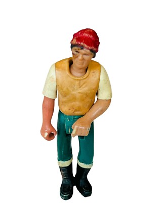 Adventure People Fisher Price antique Vtg figure toy 1974 lumberjack lumber jack