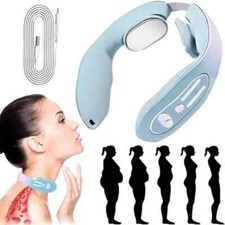 Portable Neck Pulse Massager Lymphatic Drainage Acupoints Relax Pain Relief