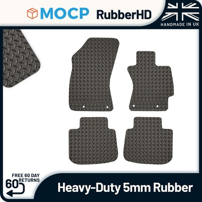 5mm Heavy-Duty Rubber Car Mats to fit Subaru Outback Mk3 2015-2020
