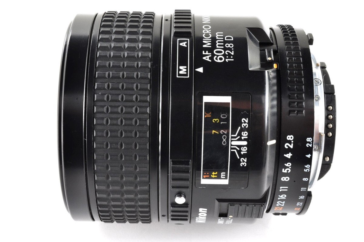 美品 Nikon AF NIKKOR 60mm F2.8 #8907 Used Nikon AF Micro Nikkor 60mm f/2.8D | MPB