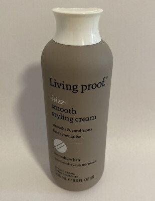 Living Proof No Frizz Smooth Styling Cream 8oz/236ml for medium hair