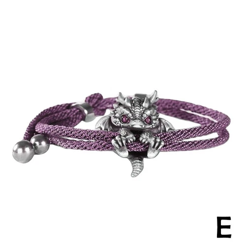 Handgefertigtes buntes geflochtenes Seil Drachen Armband Männer Frauen Geschenke Schmuck 2025 - Bild 24 von 26