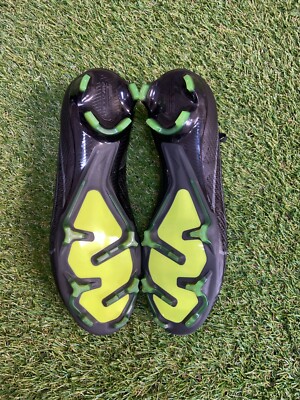 Nike Zoom Vapor 15 Pro FG Soccer Cleats Black Dark Smoke Volt DJ5603-001 Size 10 Nike Zoom Vapor 15 Pro FG Soccer Cleats Black Dark Smoke  main image 4