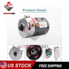 10L0L Golf Cart Motor 48V for 612624 624105 DL9-4006 - EZGO TXT Freedom 2010-Up