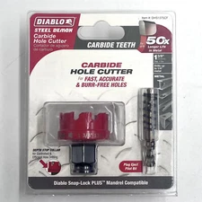 Diablo DHS1375CF 1-3/8in Carbide Hole Cutter
