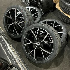 Ex Display 18” VW GolfR Estoril Style Alloy Wheels And 225/40/18 Tyres GTD GTI