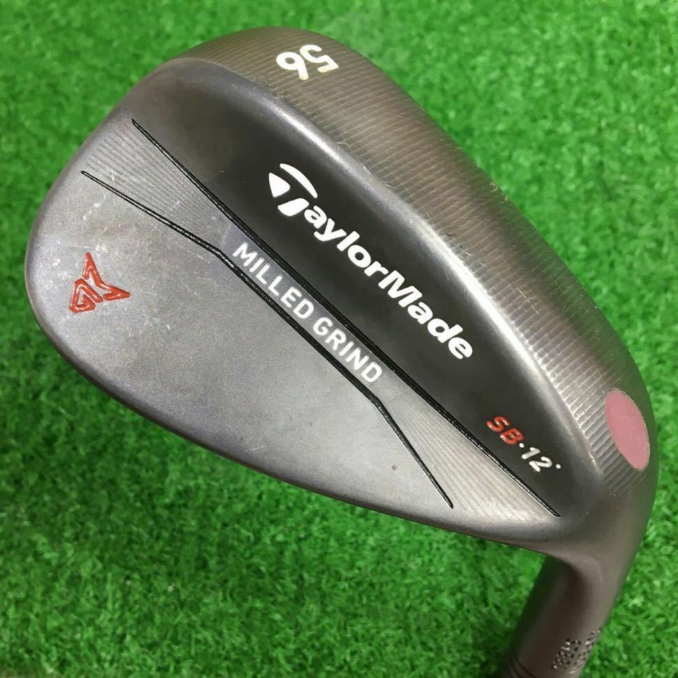 Milled Grind 3 56度ウェッジ Dynamic Gold S200 Golf Wedge TaylorMade Milled Grind Black Dynamic Gold S200