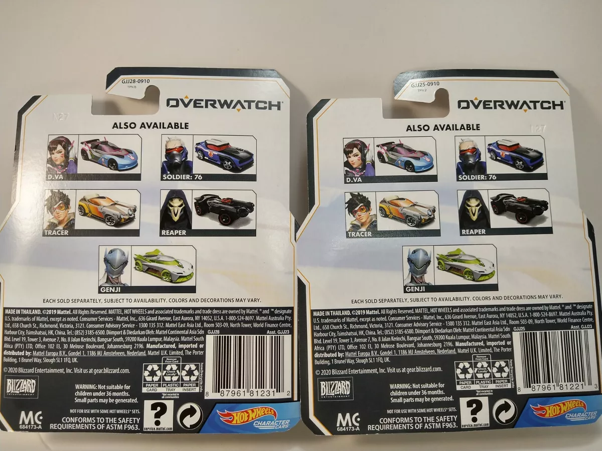 Mattel Hot Wheels® Character Cars Overwatch Tracer Toy Car, 1 ct - City  Market