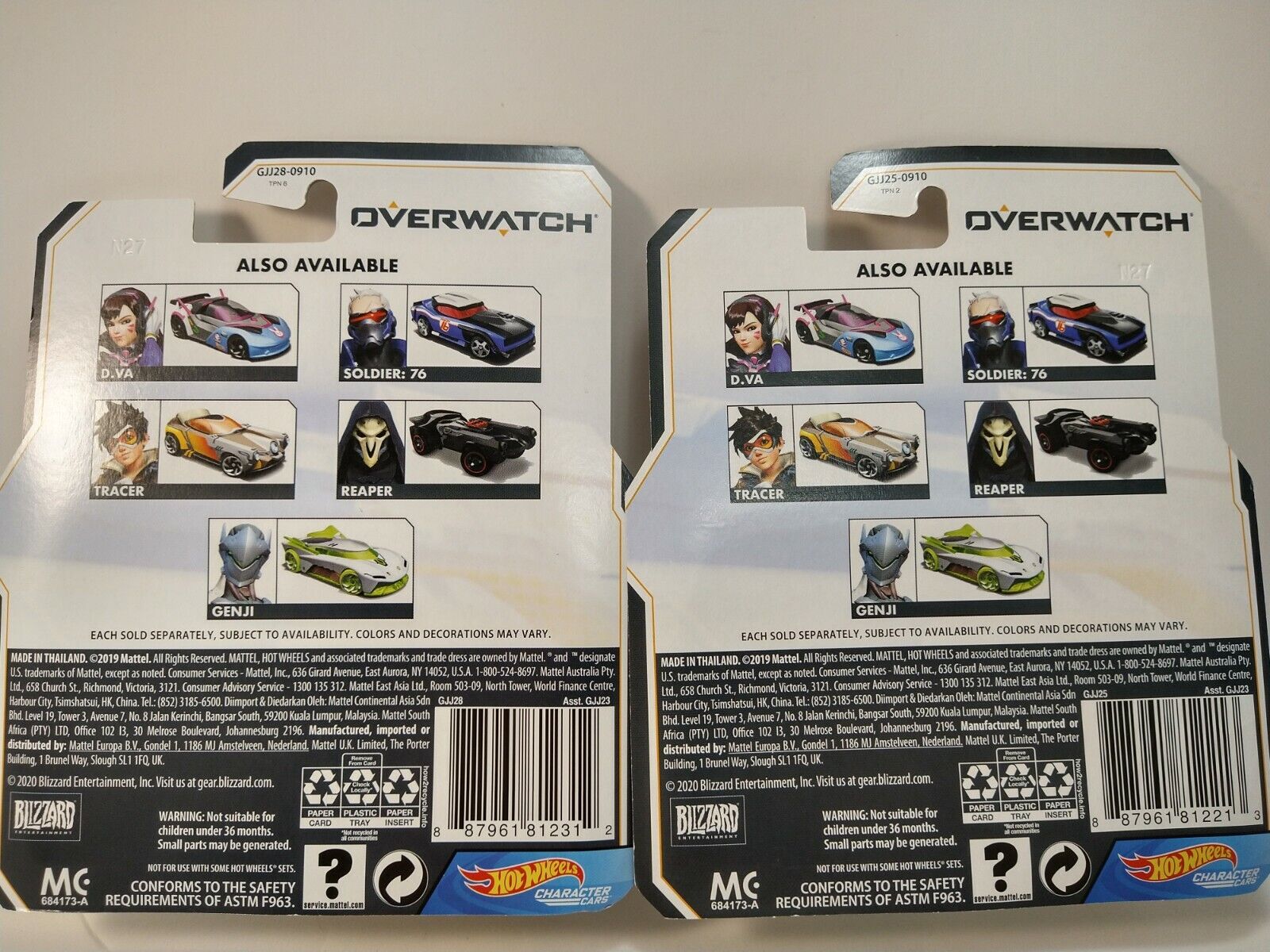 Hot Wheels 2020 - Overwatch 1/5 - Power Pro - Orange / Tracer - Walmar –  KMJ Diecast II