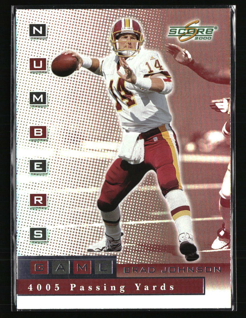 Brad Johnson 2000 Score NG04 NFL Football Trading Card