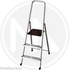 SCALA DOMESTICA ALLUMINIO GRADINI 7 - h 1,58 mt. - PESO 6,70 kg. - 150kg 95839