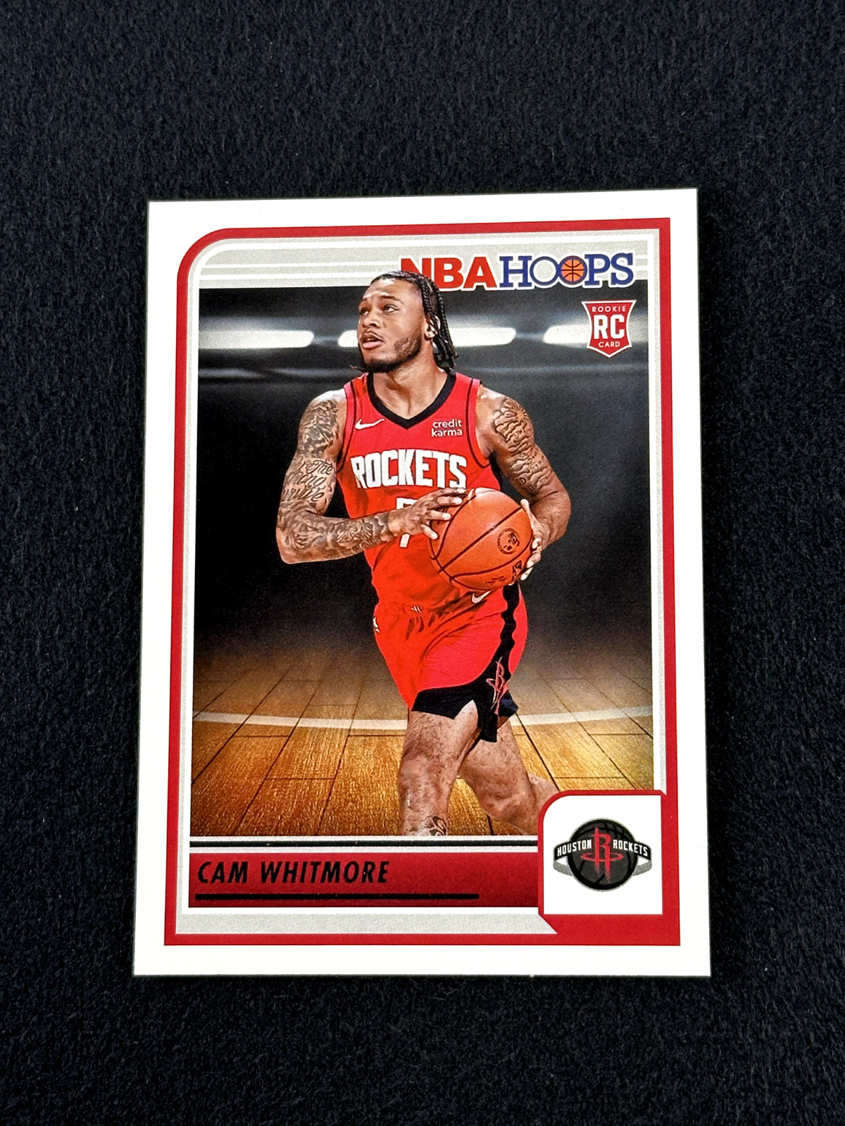 2023-24 NBA Hoops CAM WHITMORE Rookie RC #265 Houston Rockets