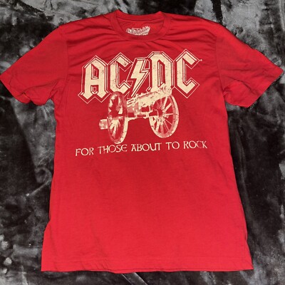 AC/DC Graphic Tee “For Those About To Rock” Old Navy Collectables Size ...