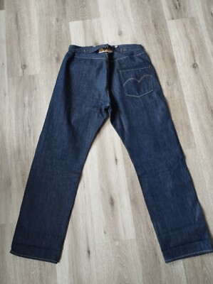 USA Levi's Vintage Clothing LVC 1880's XX Waist Overalls 34 X 34