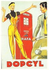 CP Poster Advertising Mixed Petrol Dopcyl Edit Nugeron J119
