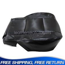 Driver Bottom Leather Seat Cover For 2005-2015 Nissan Titan Dark Gray