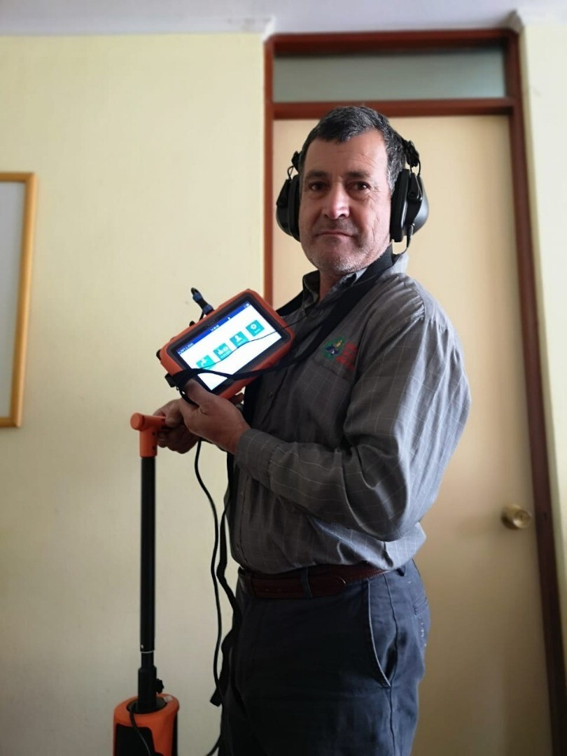 PQWT L2000 Underground Outdoor Water Pipeline Leakage Detector 5m Depth Plumber