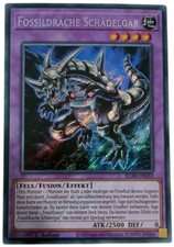 Yu-Gi-Oh! Fossildrache Schädelgar 1. Auflage Secret Rare BLAR-DE010