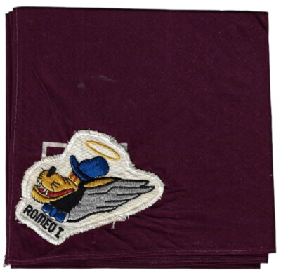 Romeo I Patch Sewn on Maroon BSA Neckerchief [PL822] | eBay