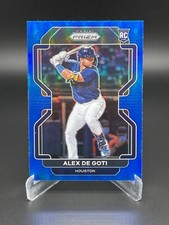 2022 Prizm Tier II Blue Prizm #183 Alex De Goti - Houston Astros - Free Shipping