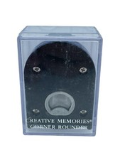 Corner Rounder Paper Punch Blue Lightweight Creative Memories W/Case