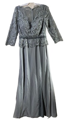 gray formal maxi dress AKIRA Goddess Hour Knit Maxi Dress main image 0