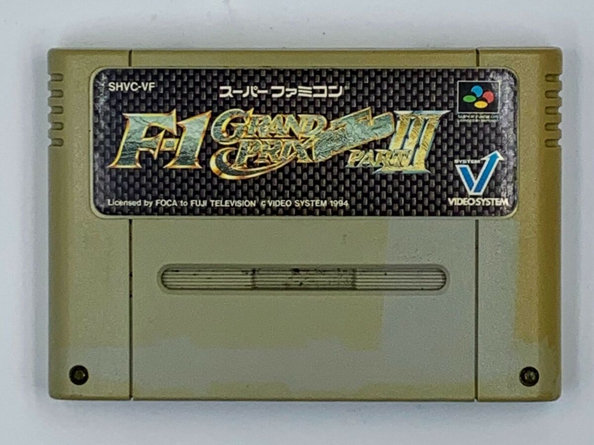 F-1 Grand Prix Part 3 Super Famicom SFC Japan Import US F-1 Grand Prix Part 3 Super Famicom SFC Japan Import US