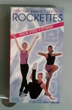 the radio city rockettes  KICK INTO FITNESS   VHS VIDEOTAPE