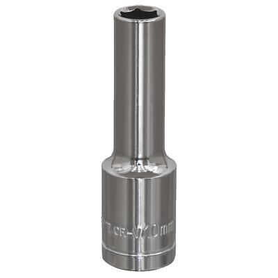 Sealey 1/2''Sq Drive WallDrive Socket 10mm Chrome Vanadium Steel Socket S0666