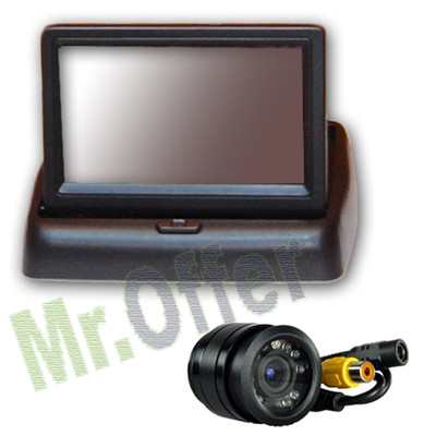 Vetrineinrete® Monitor Da Auto A Colori 4,3" Per Telecamera Retromarcia - Foto 2