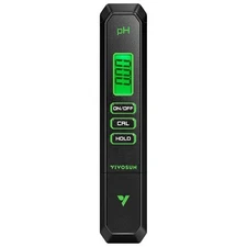 VIVOSUN Digital pH Meter, 0.01pH High Accuracy Pen Type pH Tester for Hydroponic