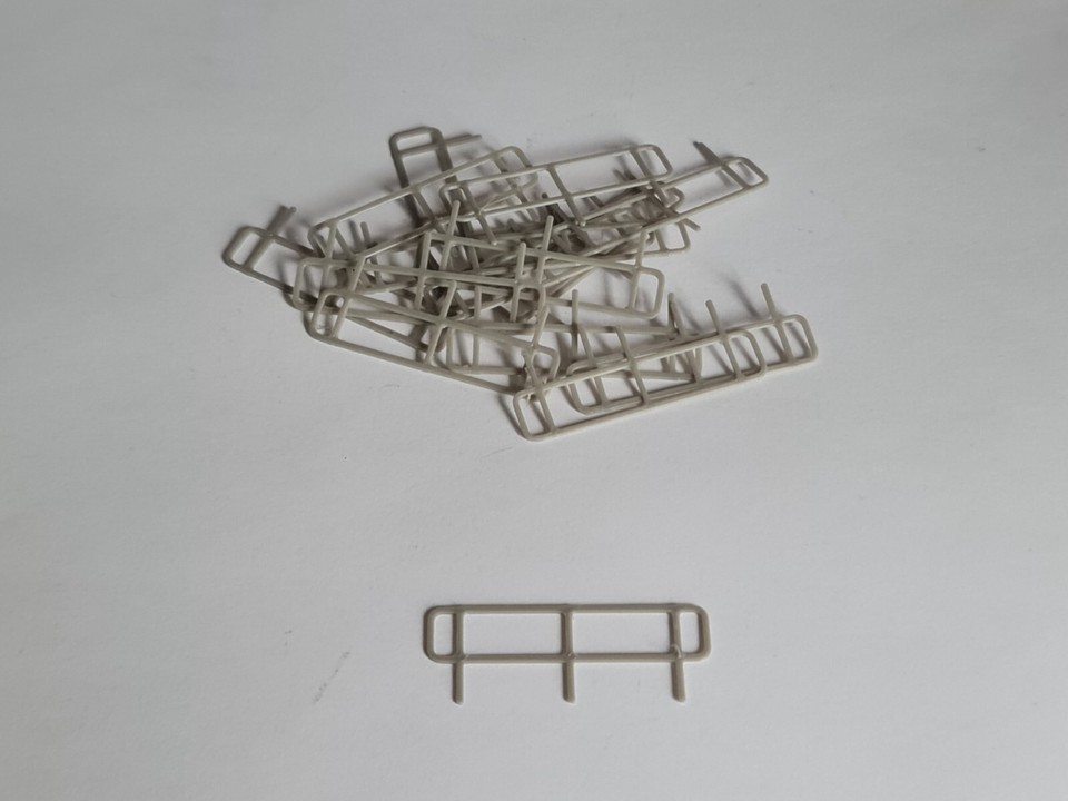40 Pack Fencing Railings HO GAUGE CHUNKY | UK - Foto 4