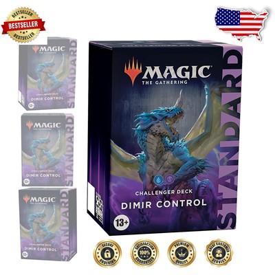 Battle-Ready 2022 Dimir Control Challenger Deck   Includes Deck Box & Sideboard