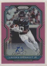 2020 Panini Prizm Rookie Pink Prizm Auto Laviska Shenault Jr #350 Auto 0v1