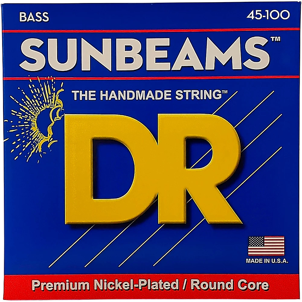 4-струнные басовые струны DR Strings Sunbeams NMLR-45 Medium Light