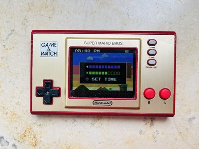 Nintendo Game & Watch Super Mario Bros Konsole Ladekabel Spiel Handheld