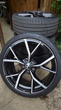 x4 VW Golf R Estoril 19” Alloy Wheels 5x112 MK7 MK8 + Goodyear Eagle F1 SS tyres