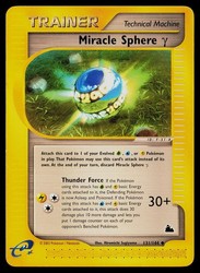 Miracle Sphere 131/144 Skyridge Uncommon