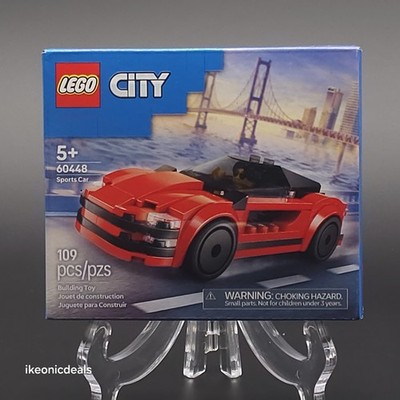 LEGO CITY: Red Sports Car (60448) 109 Pieces Ages 5+ Sealed New - Fast Shipping