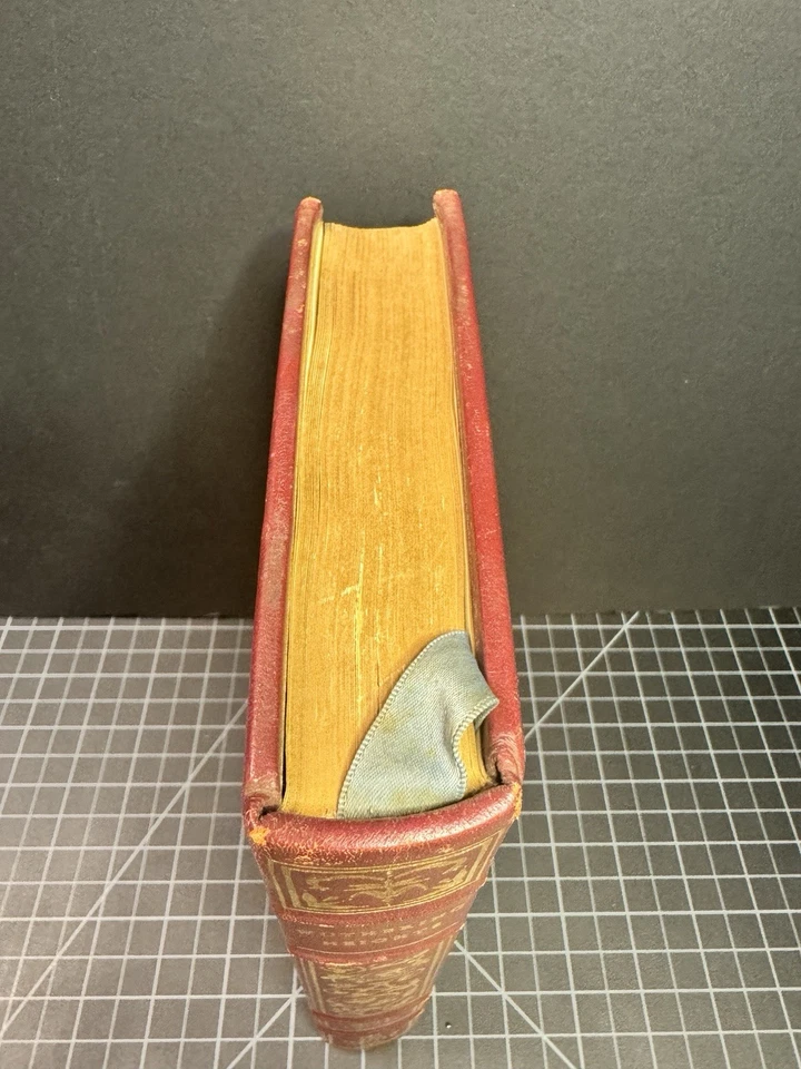 WUTHERING HEIGHTS by Emily Bronte 1975 Franklin Library Limited Edition Leather Foto 2 de 4