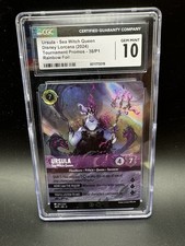 2024 DISNEY LORCANA EN P1-PROMO 38 URSULA - SEA WITCH QUEEN CGC 10 Store Champ