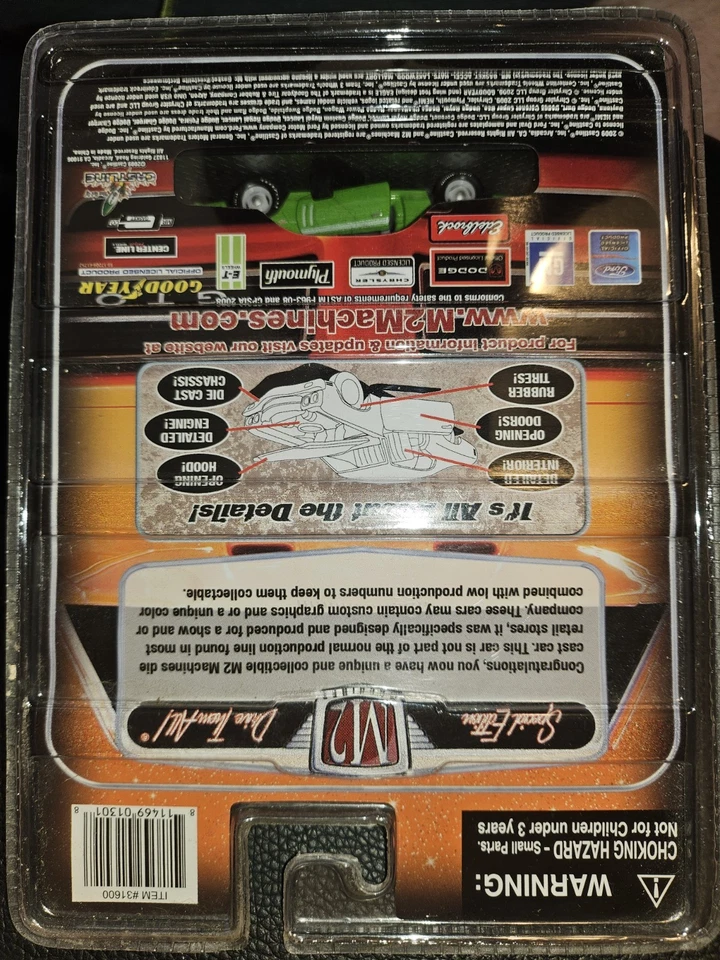 M2 1971 Dodge Charger Detroit Muscle 1 Of 108 Special Edition Chase VHTF Rare - Image 4 of 4