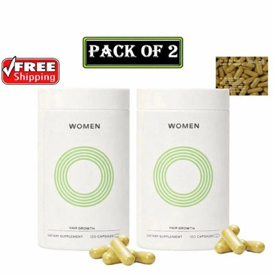 Women s Hair Growth Supplement |2 Pack (120 Caps) | 3 Month Supply|