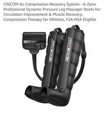 CINCOM Air Compression Leg Massager