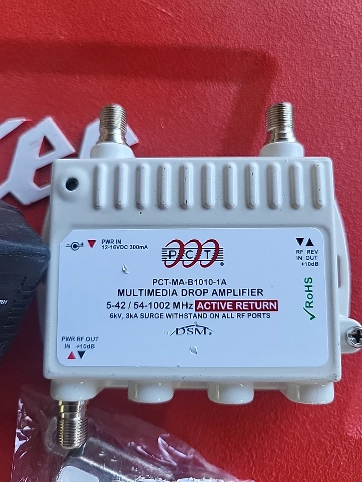 PCT Multimedia Drop Amplifier Active Return PCT-MA-B1010-1A - Image 2 of 4