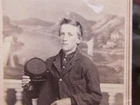 young Civil War soldier in Washington DC cdv photograph with tax stamp