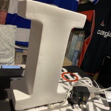 Seletti Porcellana Neon Illuminazione Lettera Rara Lettera :I 