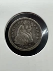 1842 Seated Liberty Silver Dime XF