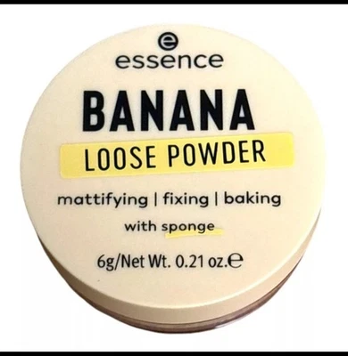 Essence Banana Loose Powder Mattifying |fixing|baking  With Sponge 6g - Bild 1 von 2